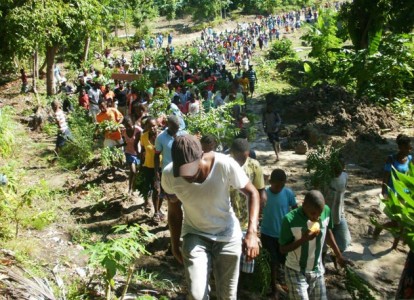 Ile A Vache resistance against Martelly-Lamothe government land grab