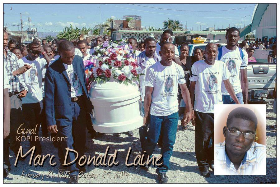 Marc Donald "Ginal" Laine, president of KOPI dies under suspicious circumstances