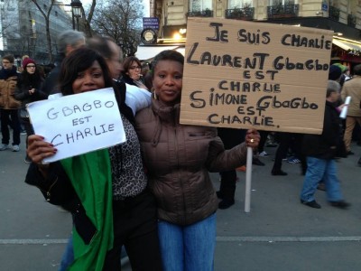 Laurent and Simone Gbagbo es Charlie. #BlackLivesMatter