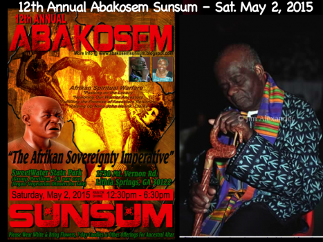 Mama Marimba Ani presents Abakosem Sunsum 2015 