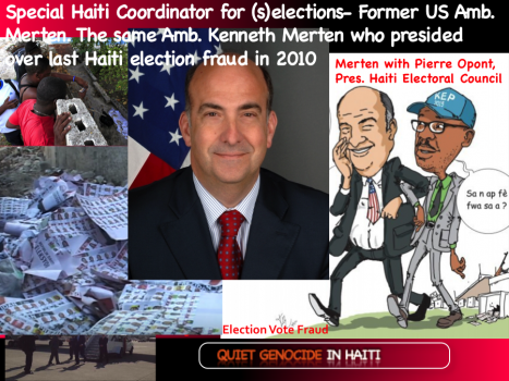 US election scam with Kenneth Merten and Pierre Louis Opont, same election fraud, five years later... Cartoonish.