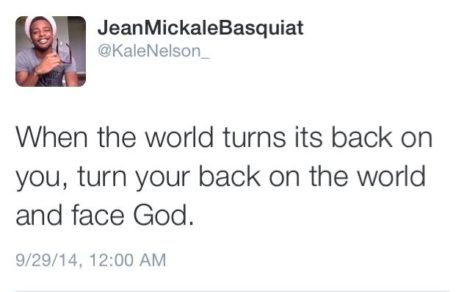 War on Black Boys: When the world turns its back on you, turn your back on the world and face God.